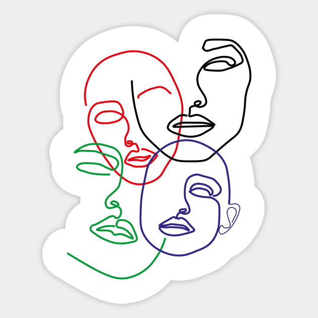 Faces Sticker by D80lvl